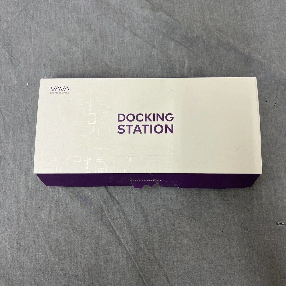 VAVA 12-in-1 Dual 4K USB-C Docking Station HDMI VA-DK004 (R2992) FS BnftsCharity - Picture 5 of 9